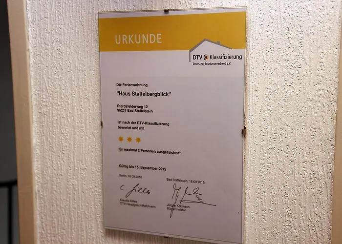 Апартаменты Haus Staffelbergblick *